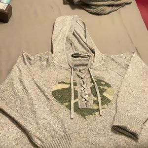 Torrid Knit Sweater Grey